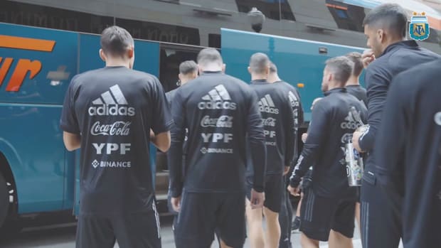 Argentina prepare for the 2022 Finalissima against Italy
